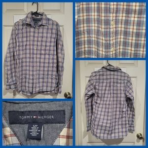 TOMMY HILFIGER LONG SLEEVE BUTTON SHIRT